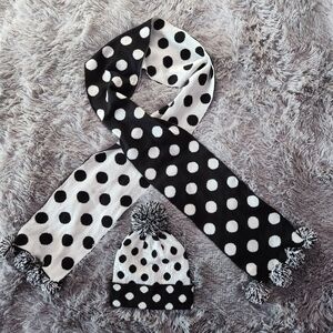 Polka Dot Set Beanie
